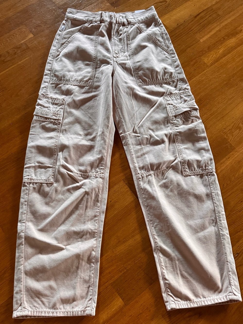 CITIZENS OF HUMANITY MARCELLE CARGO PANTS IN ROSELLE NWT SIZE 24
